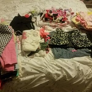 SOLD ****12 to 18mo baby girl clothes bundle